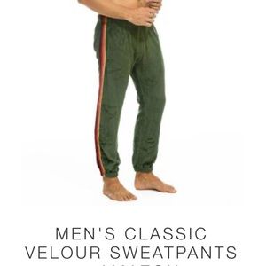Aviator Nation Classic Velour Pants M